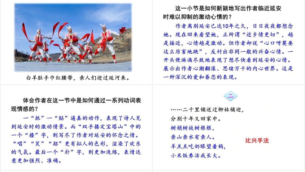八年级下册语文2回延安PPT课件 八年级下册语文2回延安PPT课件