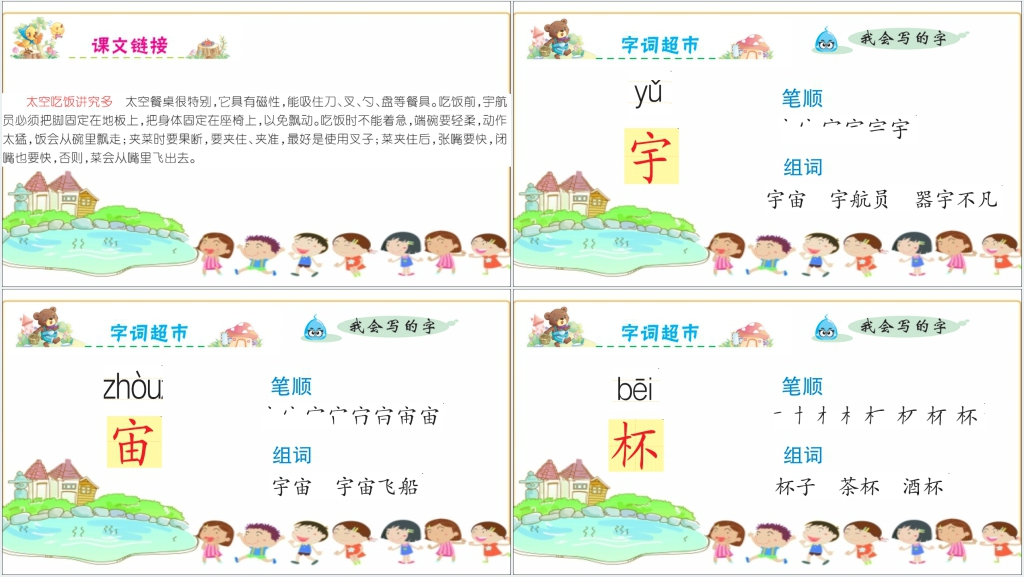 人教版小学太空生活趣事多课文PPT课件 人教版小学太空生活趣事多课文PPT课件