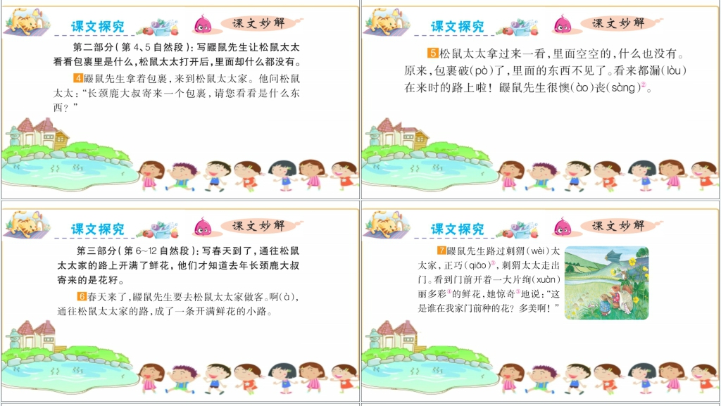 二年级下册3开满鲜花的小路PPT课件 二年级下册3开满鲜花的小路PPT课件
