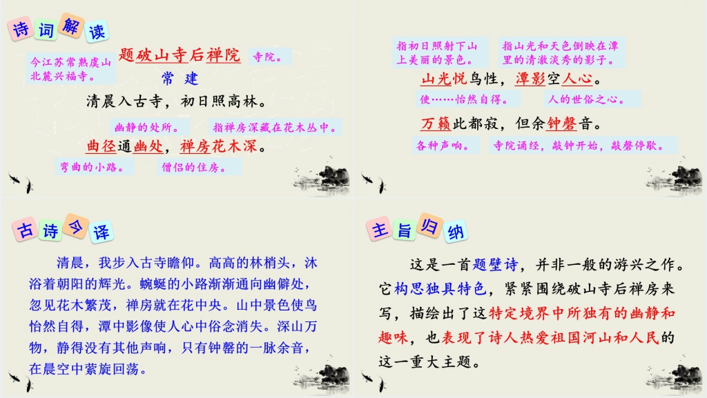 八年级下册语文课外古诗词诵读PPT课件 八年级下册语文课外古诗词诵读PPT课件