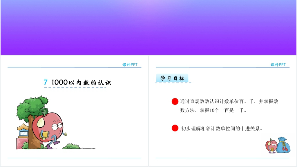 人教版1000以内数的认识PPT课件 人教版1000以内数的认识PPT课件