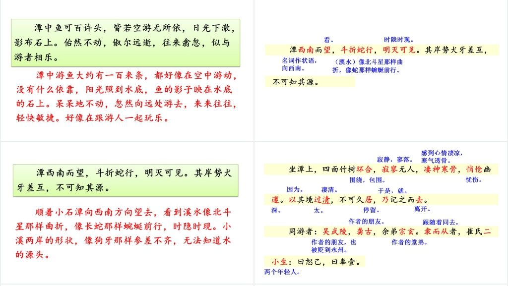 第10课小石潭记PPT课件 第10课小石潭记PPT课件