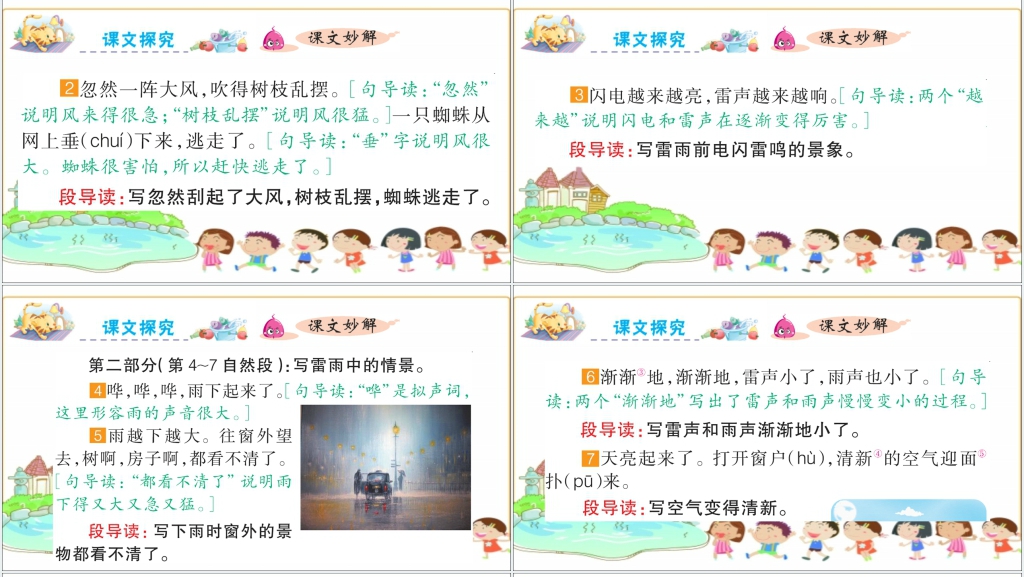 第16课雷雨教学PPT课件 第16课雷雨教学PPT课件