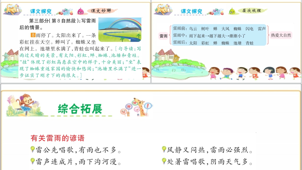 第16课雷雨教学PPT课件 第16课雷雨教学PPT课件