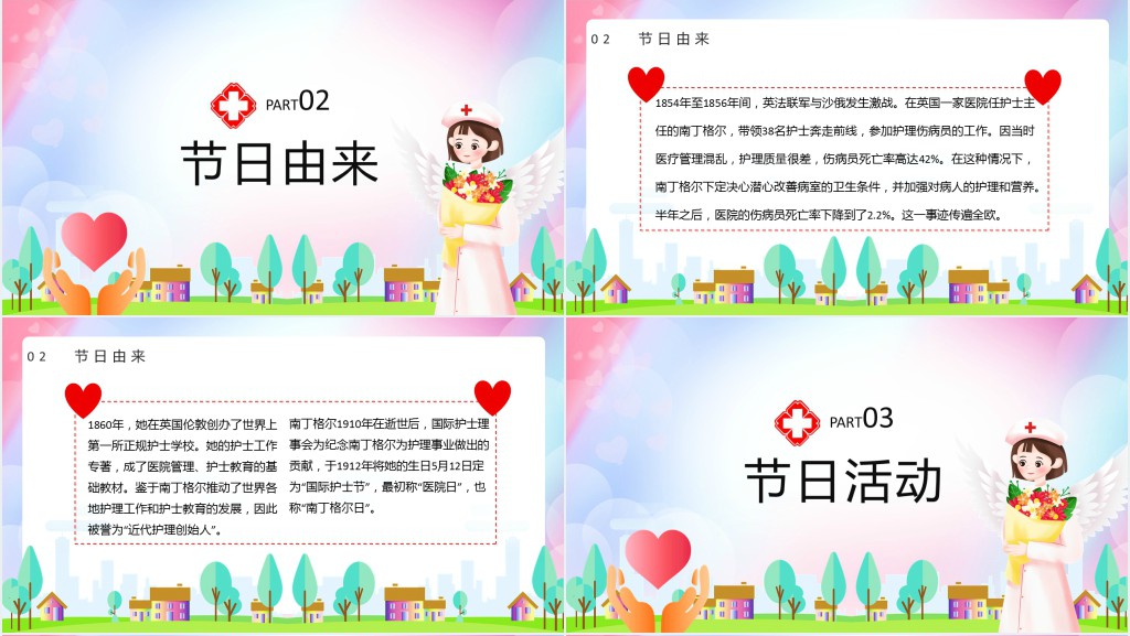 介绍5.12国际护士节PPT 介绍5.12国际护士节PPT