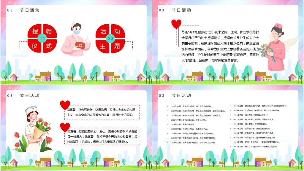 介绍5.12国际护士节PPT 介绍5.12国际护士节PPT