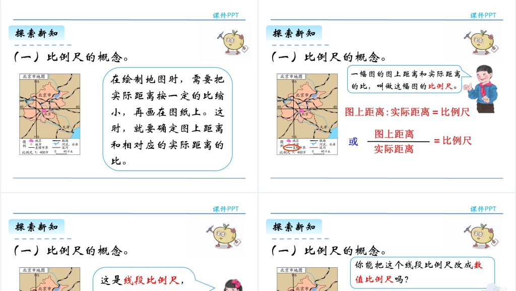 人教版六年级数学下册比例尺PPT课件 人教版六年级数学下册比例尺PPT课件