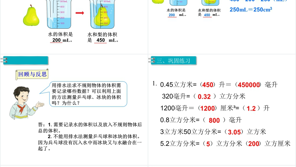 五年级数学下册容积和容积单位(第9课时)PPT课件 五年级数学下册容积和容积单位(第9课时)PPT课件