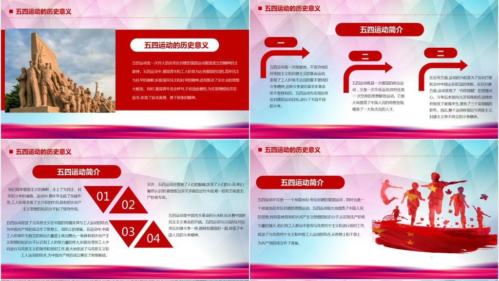 五四青年节意义PPT