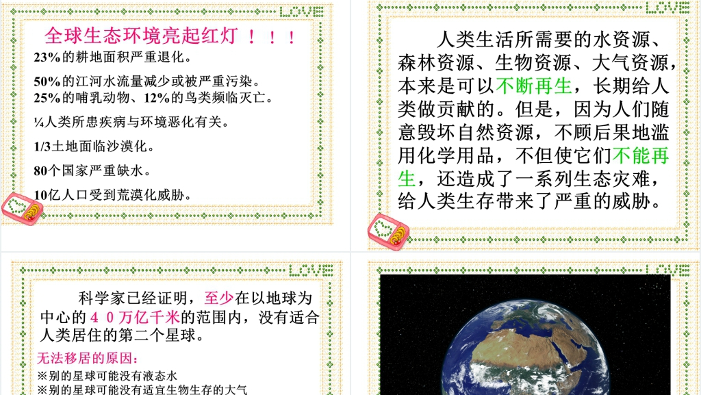 第13课只有一个地球PPT课件 第13课只有一个地球PPT课件