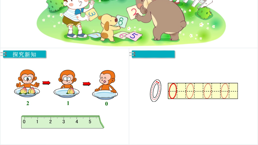 一年级数学上册0的认识和加减法PPT课件 一年级数学上册0的认识和加减法PPT课件