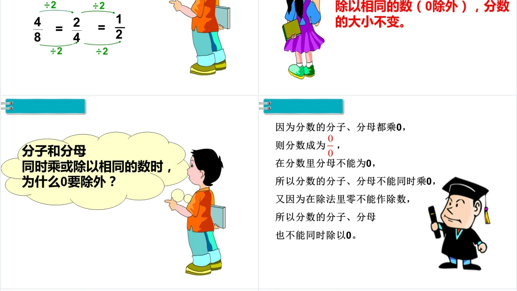 五年级数学下册分数的基本性质PPT课件 五年级数学下册分数的基本性质PPT课件