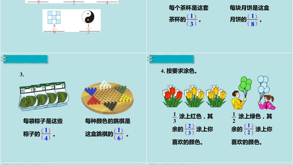 五年级数学下册分数的产生和意义PPT课件