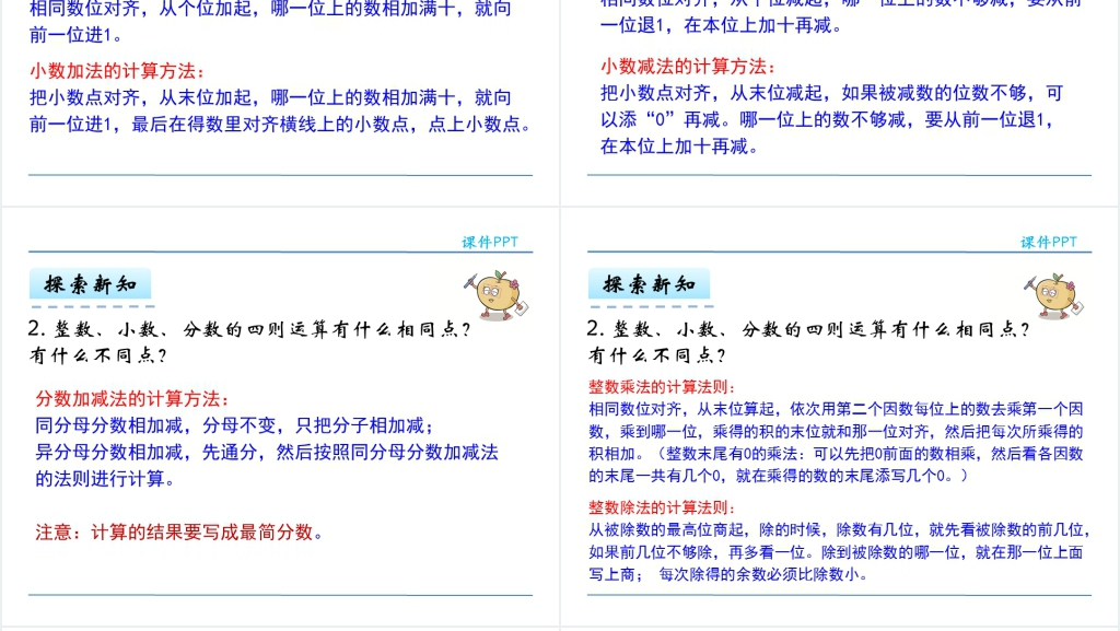 人教版六年级数学下册数与代数PPT课件 人教版六年级数学下册数与代数PPT课件