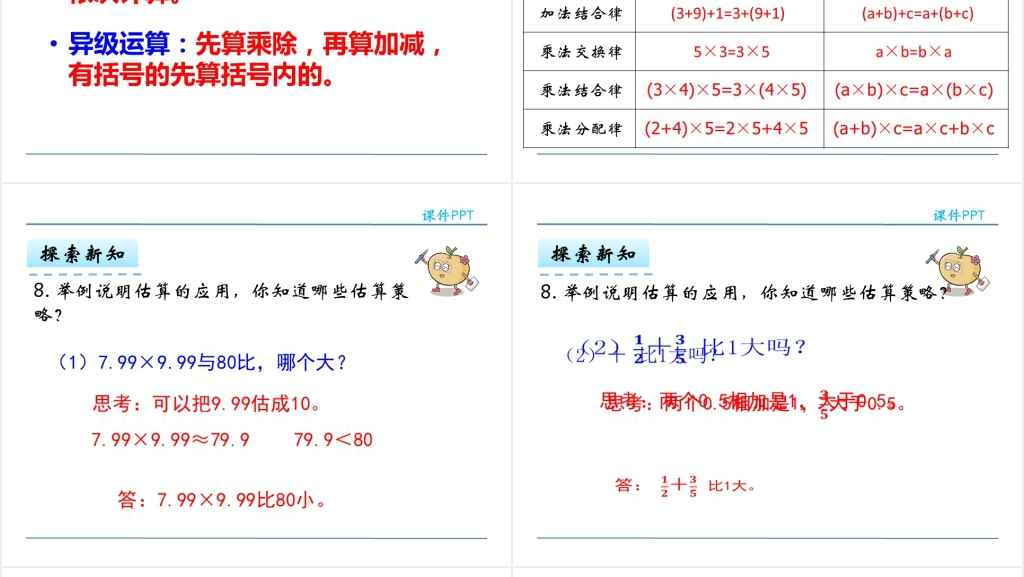 人教版六年级数学下册数与代数PPT课件 人教版六年级数学下册数与代数PPT课件