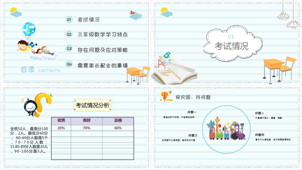 小学三年级数学家长会PPT课件 小学三年级数学家长会PPT课件