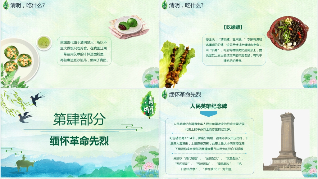小学生缅怀先烈感恩前行班会PPT课件 小学生缅怀先烈感恩前行班会PPT课件