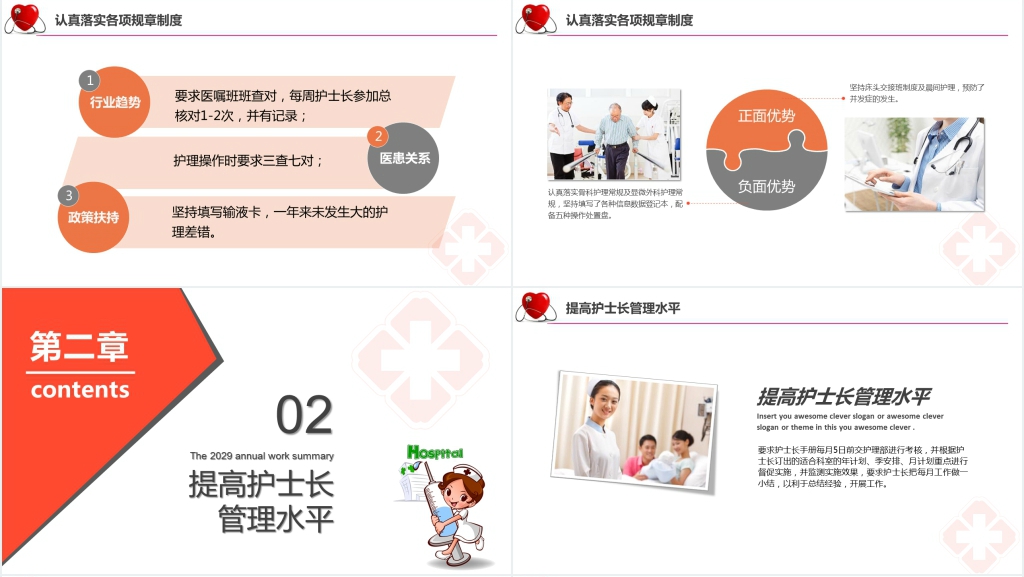 基层护士个人述职报告PPT范文 基层护士个人述职报告PPT范文