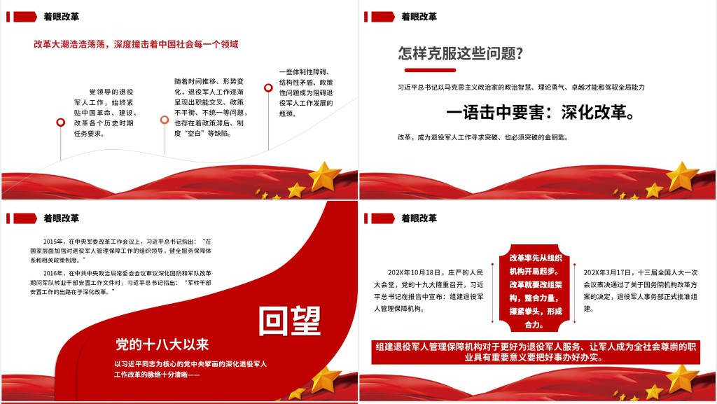 全国退役军人工作会议精神解读PPT 全国退役军人工作会议精神解读PPT
