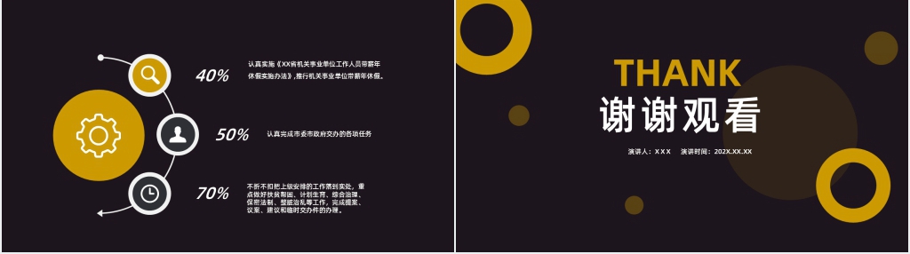 县发改委公务员年终述职报告PPT模板 县发改委公务员年终述职报告PPT模板