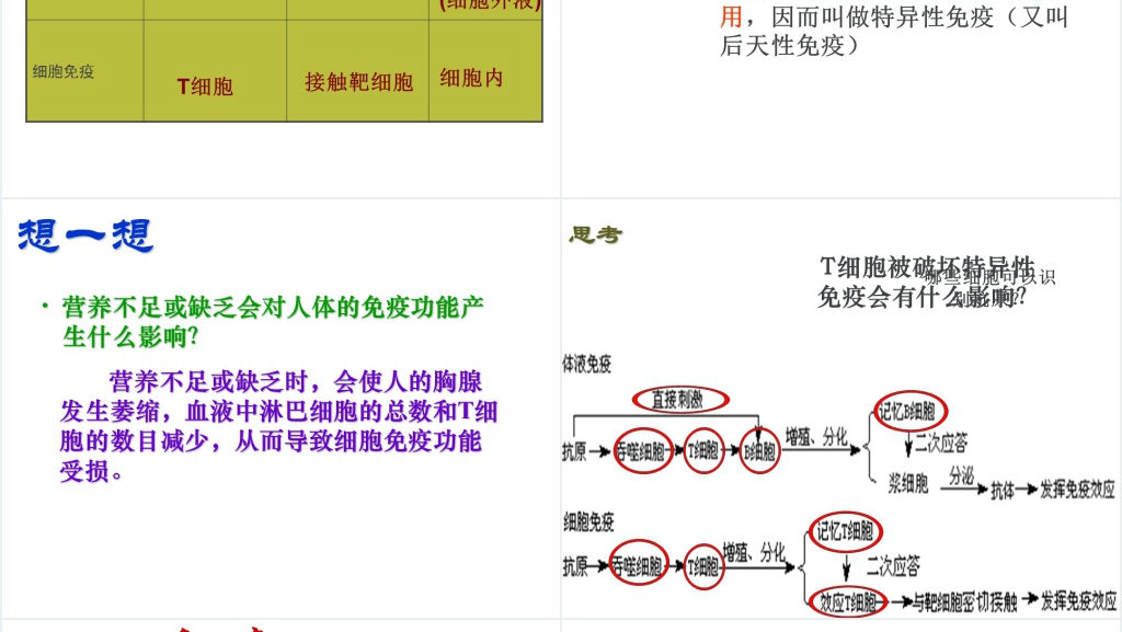 高三第四节免疫调节PPT课件 高三第四节免疫调节PPT课件
