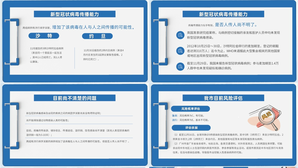疫情形势与预防控制PPT模板 疫情形势与预防控制PPT模板