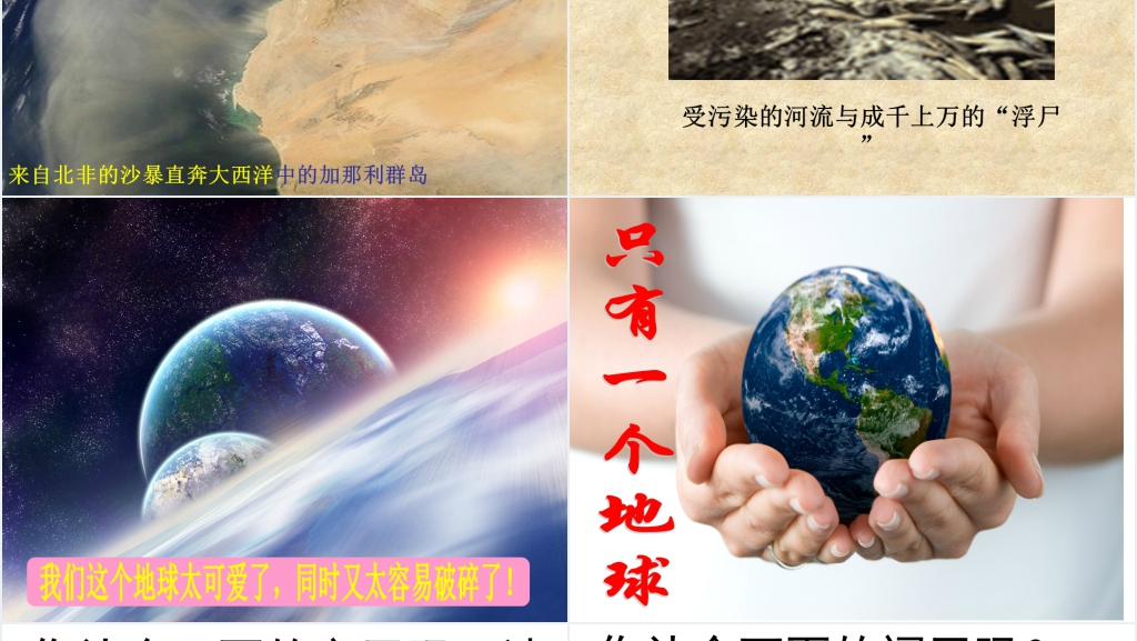 4月22日节约用水世界地球日主题PPT课件 4月22日节约用水世界地球日主题PPT课件