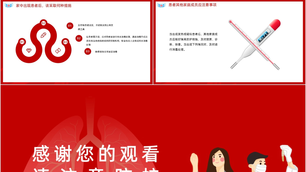 红色一起战胜新型冠状肺炎PPT 红色一起战胜新型冠状肺炎PPT