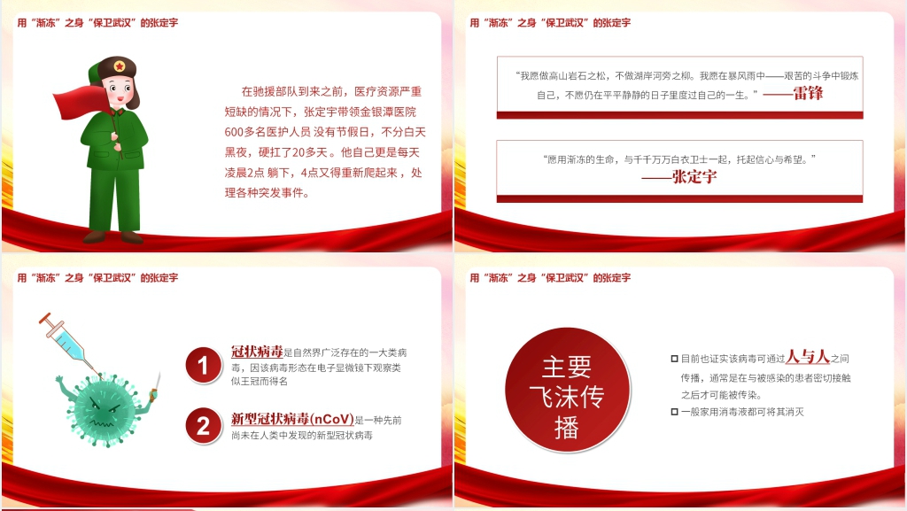 众志成城抗疫情新时代雷锋精神学习文件PPT党课 众志成城抗疫情新时代雷锋精神学习文件PPT党课