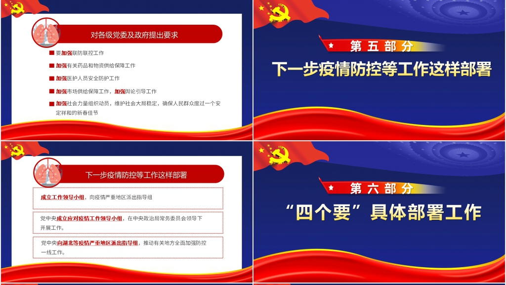 习近平对疫情防控做出超强部署PPT党课 习近平对疫情防控做出超强部署PPT党课