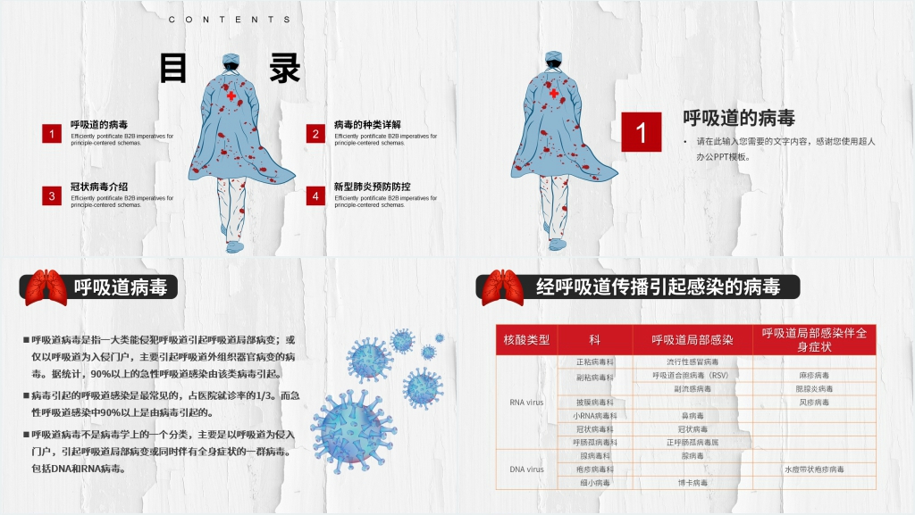 武汉加油万众一心众志成城做好疫情防控防护PPT模板 武汉加油万众一心众志成城做好疫情防控防护PPT模板