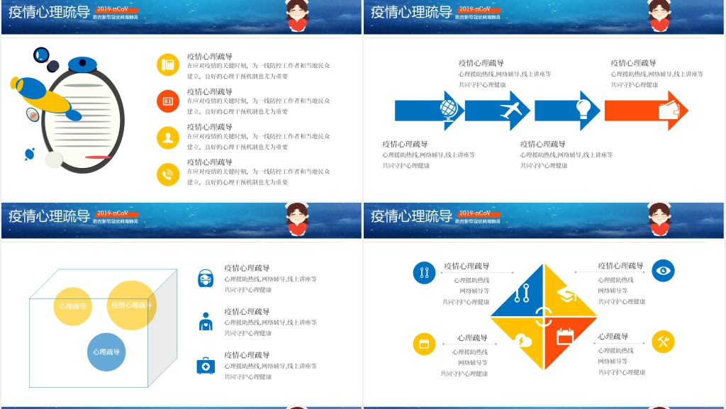 卡通风疫情期间对大家的心理疏导班会PPT课件 卡通风疫情期间对大家的心理疏导班会PPT课件