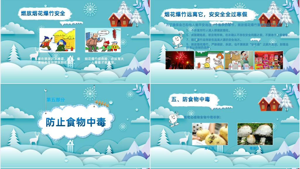 中学生寒假安全教育PPT课件 中学生寒假安全教育PPT课件