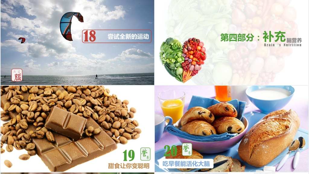 快速提升记忆力的30种方法PPT模板 快速提升记忆力的30种方法PPT模板