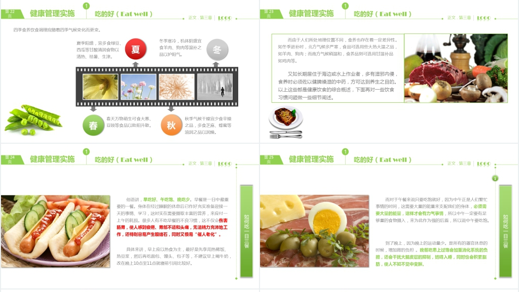 健康管理公司的新员工培训PPT模板 健康管理公司的新员工培训PPT模板