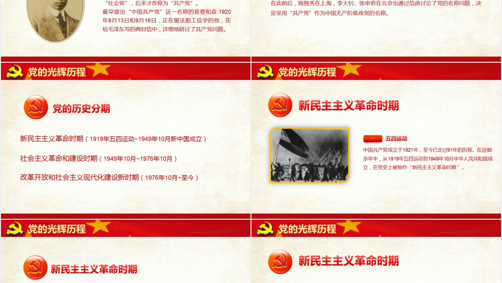 庆祝中国共产党建党节周年主题节日PPT范文 庆祝中国共产党建党节周年主题节日PPT范文