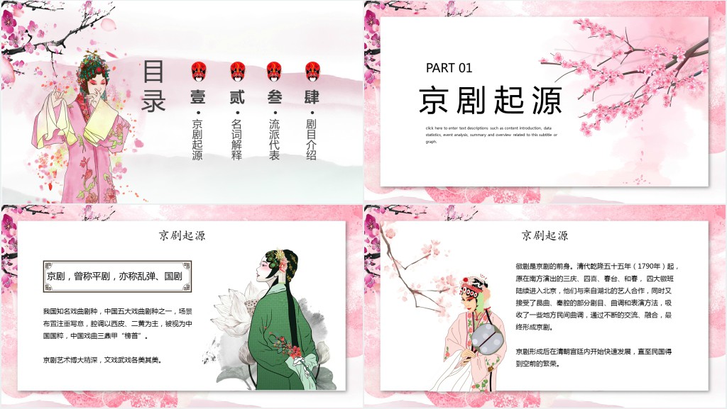介绍国粹京剧传统文化PPT 介绍国粹京剧传统文化PPT