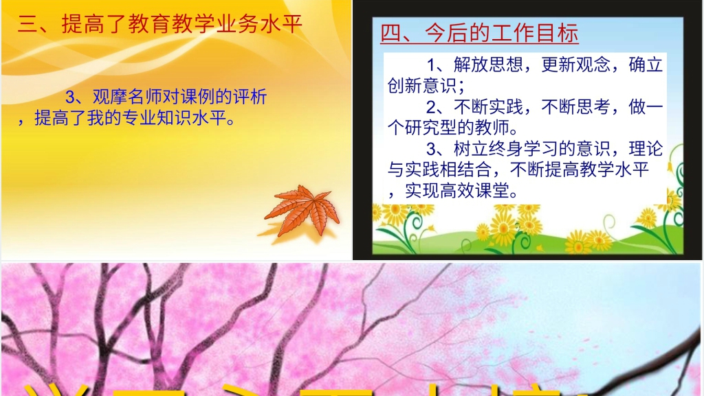 小学语文教师个人国培研修总结PPT 小学语文教师个人国培研修总结PPT