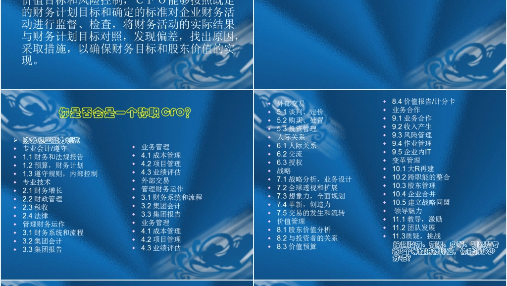 会计学专业职业生涯规划书PPT范文 会计学专业职业生涯规划书PPT范文