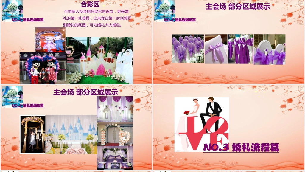 策划师婚礼流程设计方案及流程PPT模板 策划师婚礼流程设计方案及流程PPT模板