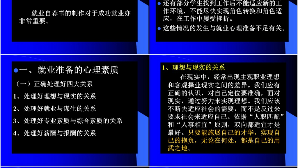 护理职业学院就业点准备及分析PPT范文 护理职业学院就业点准备及分析PPT范文