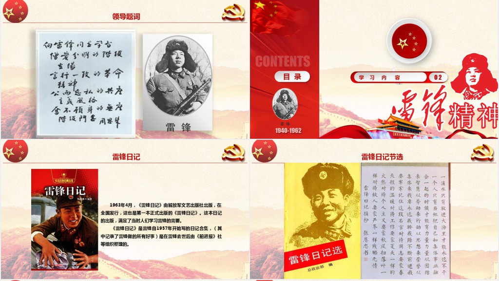 继承优良传统弘扬雷锋精神PPT课件 继承优良传统弘扬雷锋精神PPT课件