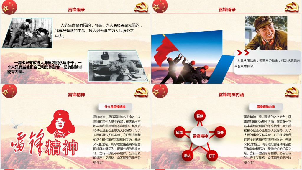 继承优良传统弘扬雷锋精神PPT课件 继承优良传统弘扬雷锋精神PPT课件