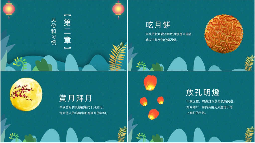 中秋团圆夜介绍介绍PPT课件 中秋团圆夜介绍介绍PPT课件