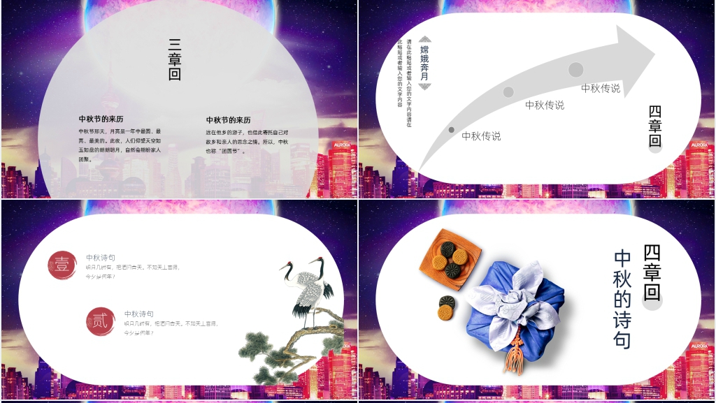 中秋节有哪些习俗文化PPT课件 中秋节有哪些习俗文化PPT课件
