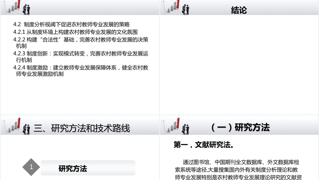 农村教师硕士学位论文开题报告PPT范文 农村教师硕士学位论文开题报告PPT范文