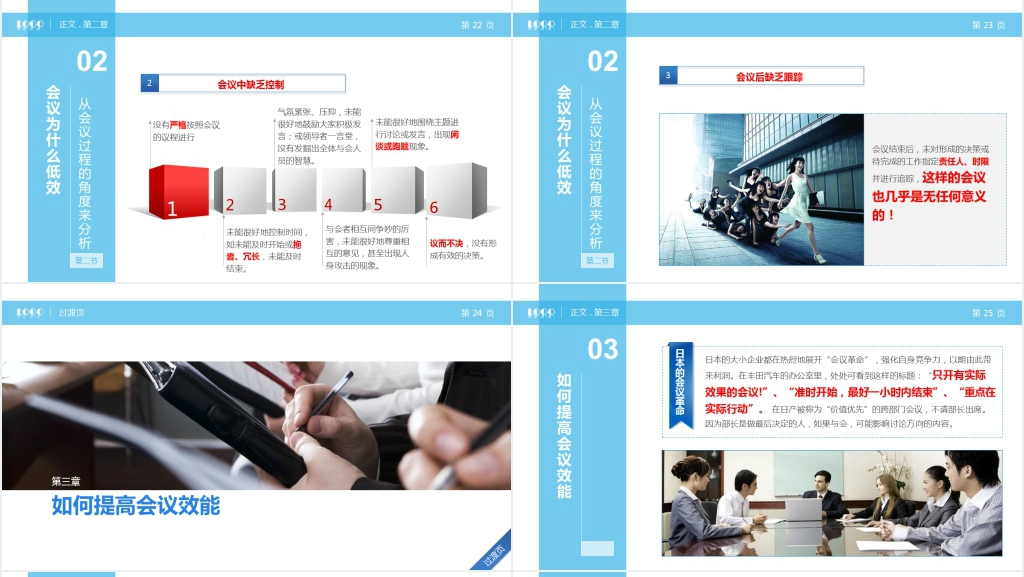企业中层高效会议管理技巧培训PPT课件 企业中层高效会议管理技巧培训PPT课件