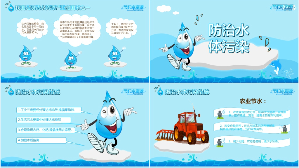 节约用水从我做起班队活动PPT课件 节约用水从我做起班队活动PPT课件
