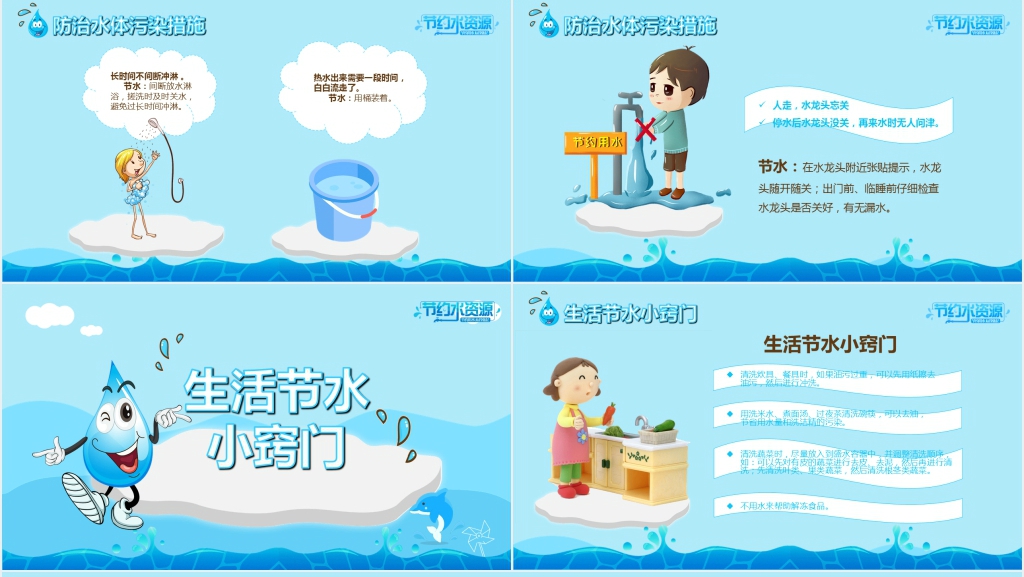 节约用水从我做起班队活动PPT课件 节约用水从我做起班队活动PPT课件