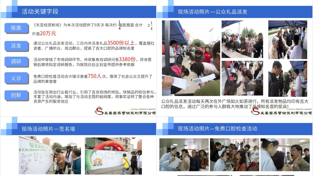医院全国爱牙日公益活动结案报告PPT范文 医院全国爱牙日公益活动结案报告PPT范文